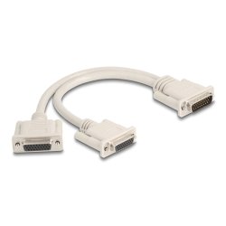 DeLOCK 67171 câble Série Beige 0,3 m DB-26 2 x DB-26