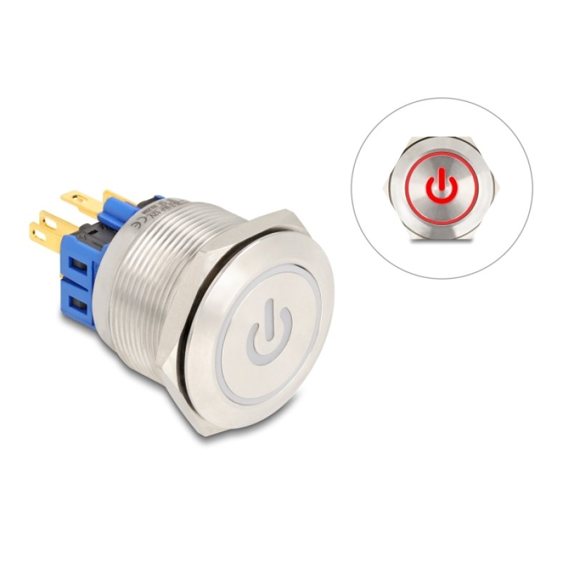 DeLOCK 20987 interrupteur Argent