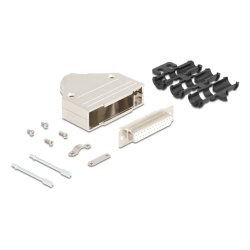 DeLOCK 67135 wire connector D-Sub (25-pin) Silver