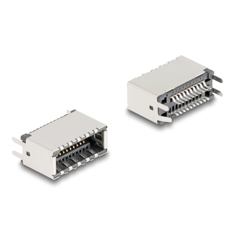 USB Typ-E Key A 20 Pin Buchse vertikal zur SMT Lötmontage