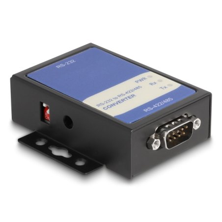 DeLOCK 64265 serial converter/repeater/isolator RS-232 RS-422/485 Black
