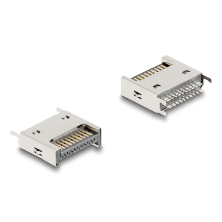 USB 10 Gbps Typ-E Key A 20 Pin Stecker gerade zur SMT Lötmontage