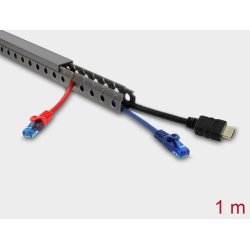DeLOCK 22027 cable organizer Universal Cable duct Grey 1 pc(s)
