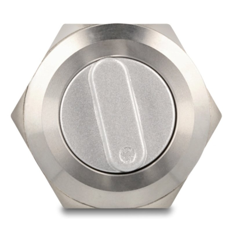 Drehschalter zum Einbau 22 mm 3 x Lötanschluss