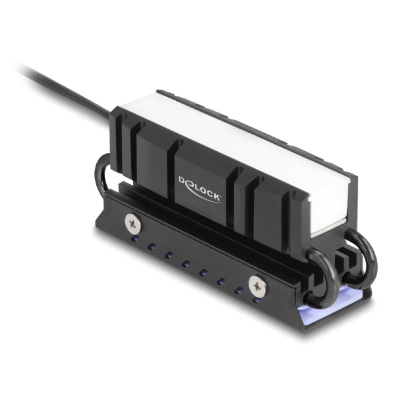 M.2 Kühlkörper für SSD 2280 mit RGB LED Beleuchtung