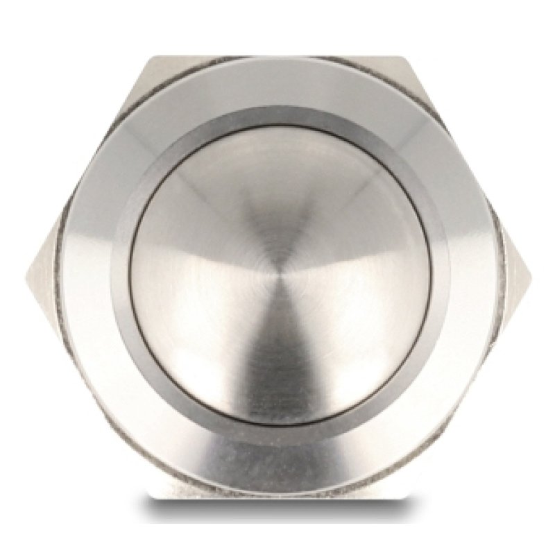 DeLOCK 22041 commutateur électrique Bouton-poussoir 2P Argent