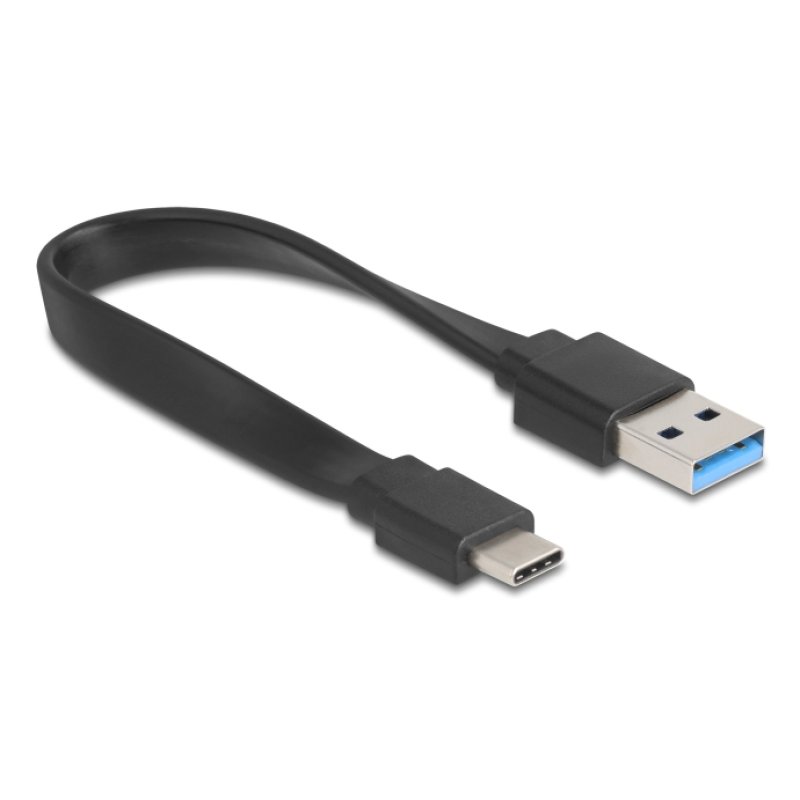 DeLOCK 64335 interface hub USB 3.2 Gen 1 (3.1 Gen 1) Type-A Type-C 5000 Mbit/s Black, Transparent