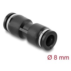 DeLOCK Pneumatic Connector 8 mm straight