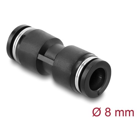 DeLOCK Pneumatic Connector 8 mm straight