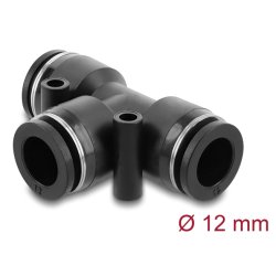 DeLOCK 60751 connecteur et flexible d'air Noir Métal, Plastique Filetage femelle 1 pièce(s)