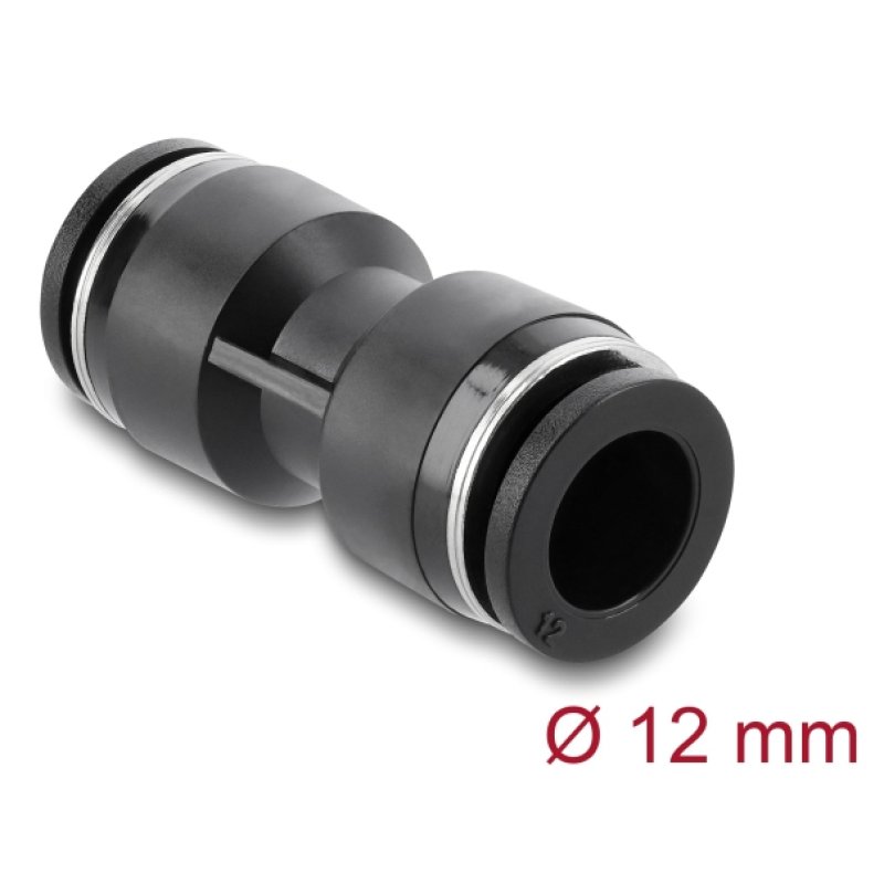 DeLOCK Pneumatic Connector 12 mm straight