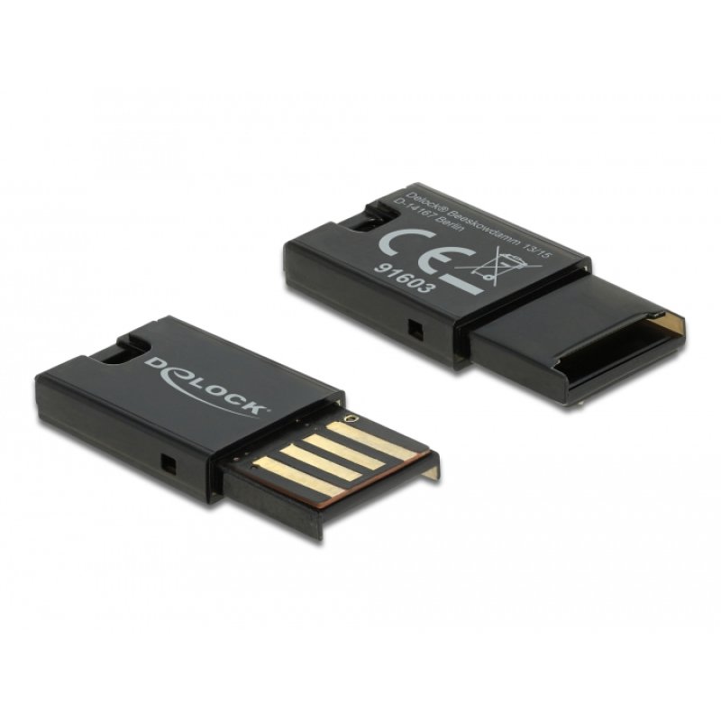 DeLOCK Lecteur de carte USB 2.0 pour cartes de mémoire Micro SD