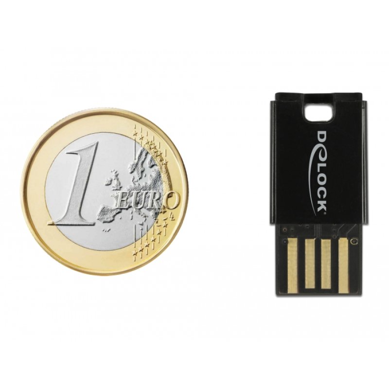 DeLOCK USB 2.0 Card Reader for Micro SD memory cards