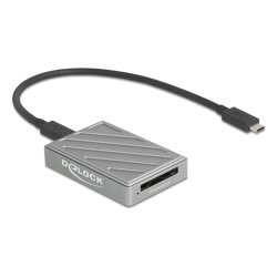 DeLOCK 40 Gbps USB Type-C Card Reader for CFexpress type B memory cards