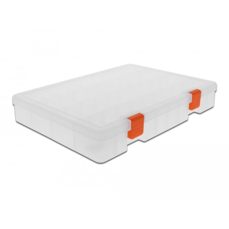 DeLOCK Boite de rangement de 36 compartiments