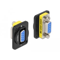 Delock D-Typ Modul DB9 Buchse zu DB9 Buchse