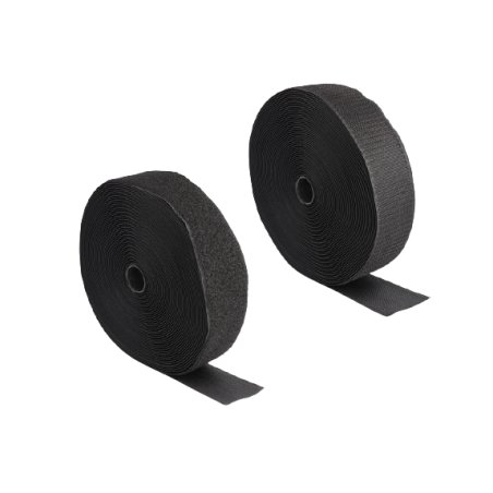 DeLOCK Rouleau de bande scratch L 15 m x l 50 mm, noir