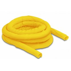 Delock Gewebeschlauch selbstschließend hitzebeständig 5 m x 16 mm gelb