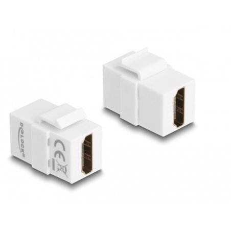 DeLOCK Keystone Module HDMI female to HDMI female white