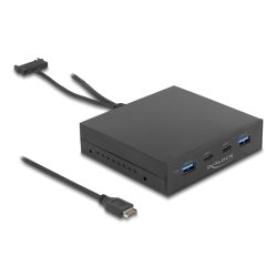 DeLOCK 3.5″ USB 3.2 Gen 2 Front Panel 2 x USB Type-C 2 x USB Type-A