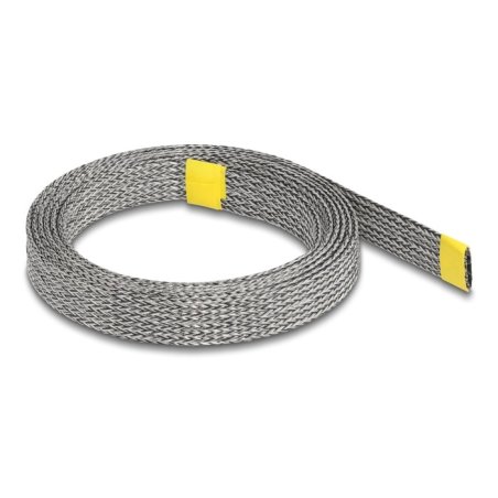 Delock Geflechtschlauch zur EMI Abschirmung dehnbar 2 m x 20 mm