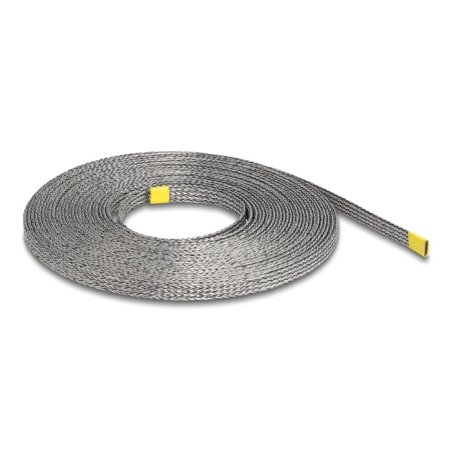 DeLOCK Braided Sleeve for EMI shielding stretchable 10 m x 10 mm