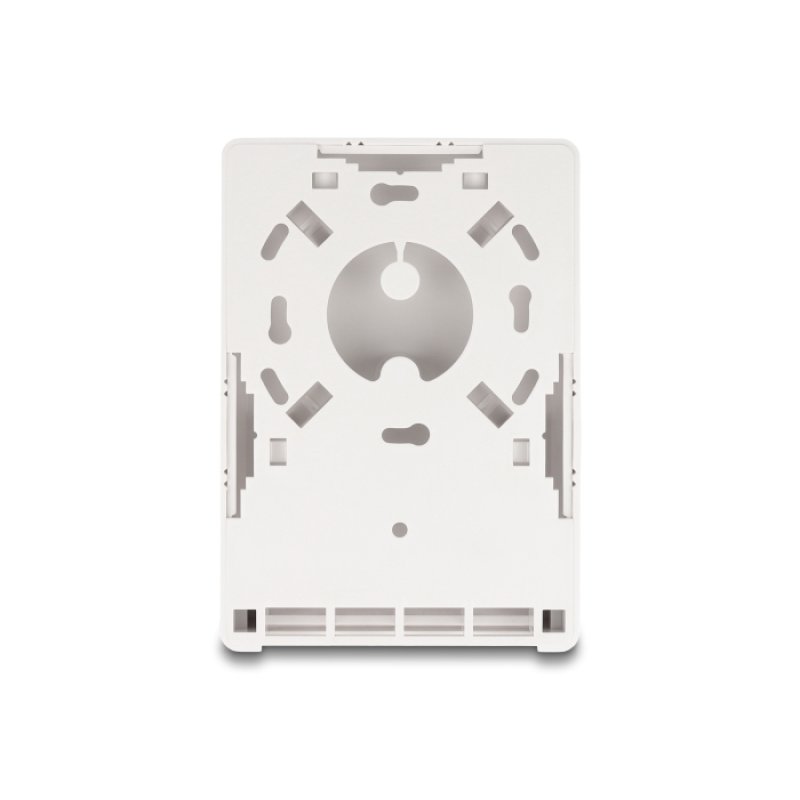 DeLOCK Keystone Surface Mounted Box surface mounted 4 Port for fiber optic and network white