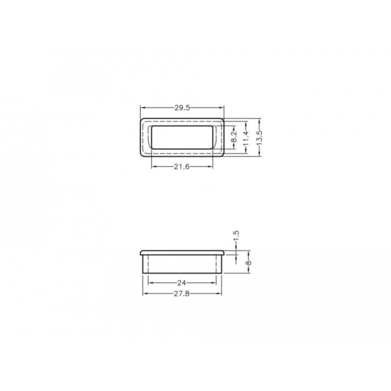 DeLOCK 60160 protection de sécurité pour prise DVI Noir 10 pièce(s)
