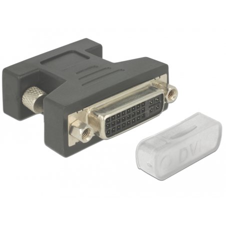 DeLOCK 60161 protection de sécurité pour prise DVI Transparent 10 pièce(s)