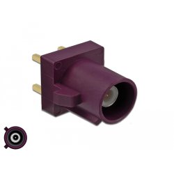 DeLOCK 89730 wire connector FAKRA D Violet