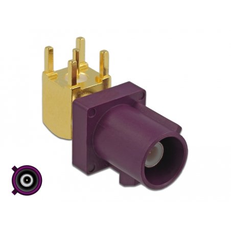 FAKRA D Stecker 90° PCB