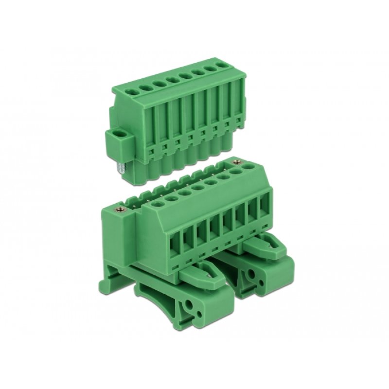 DeLOCK 65940 terminal block Green
