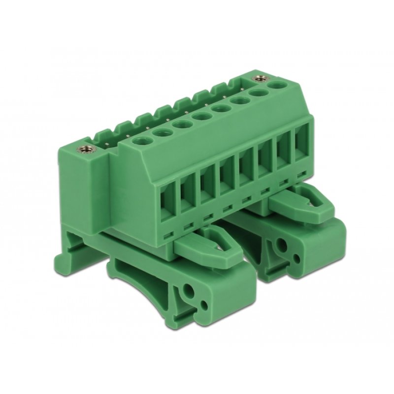 DeLOCK 65940 terminal block Green