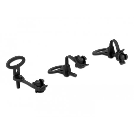 DeLOCK Séparateur de PCB, noir, 10 unités