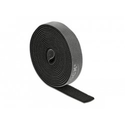 DeLOCK Rouleau de bande scratch L 2 m x l 15 mm, noir