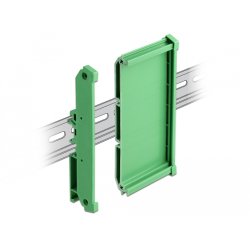Platinenhalterung (107 mm) für Hutschiene 5 cm lang