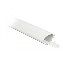Eckkanal selbstklebend 73 x 42 mm - Länge 1 m weiß