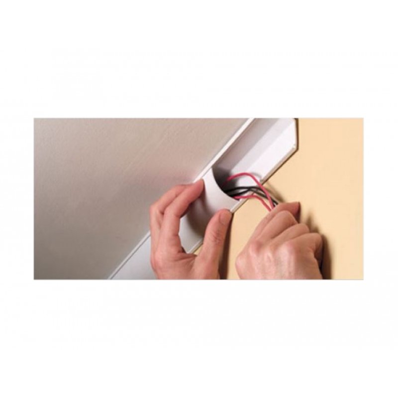 DeLOCK Corner Duct self-adhesive 73 x 42 mm - length 1 m white