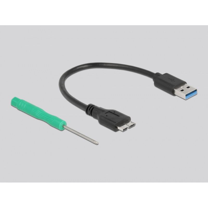 Externes Gehäuse SuperSpeed USB für M.2 SATA SSD Key B