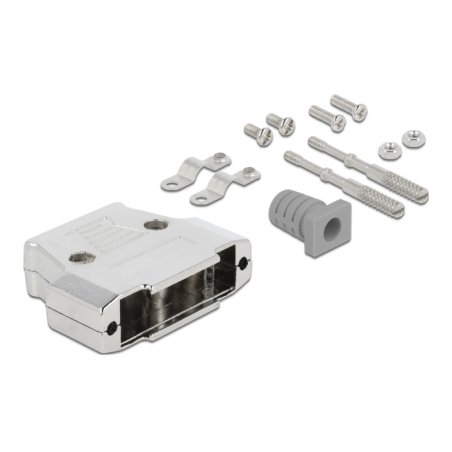 DeLOCK D-Sub 25 Metal Housing