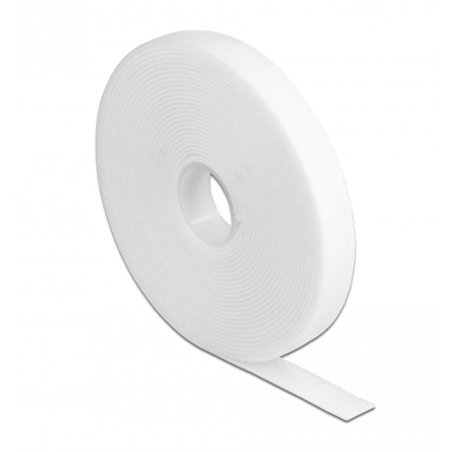 DeLOCK Rouleau de bande scratch L 5 m x l 13 mm, blanc