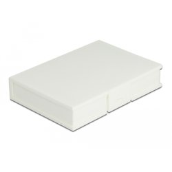 DeLOCK Boite de protection pour HDD 3.5″, blanc