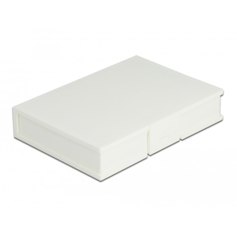 DeLOCK Boite de protection pour HDD 3.5″, blanc