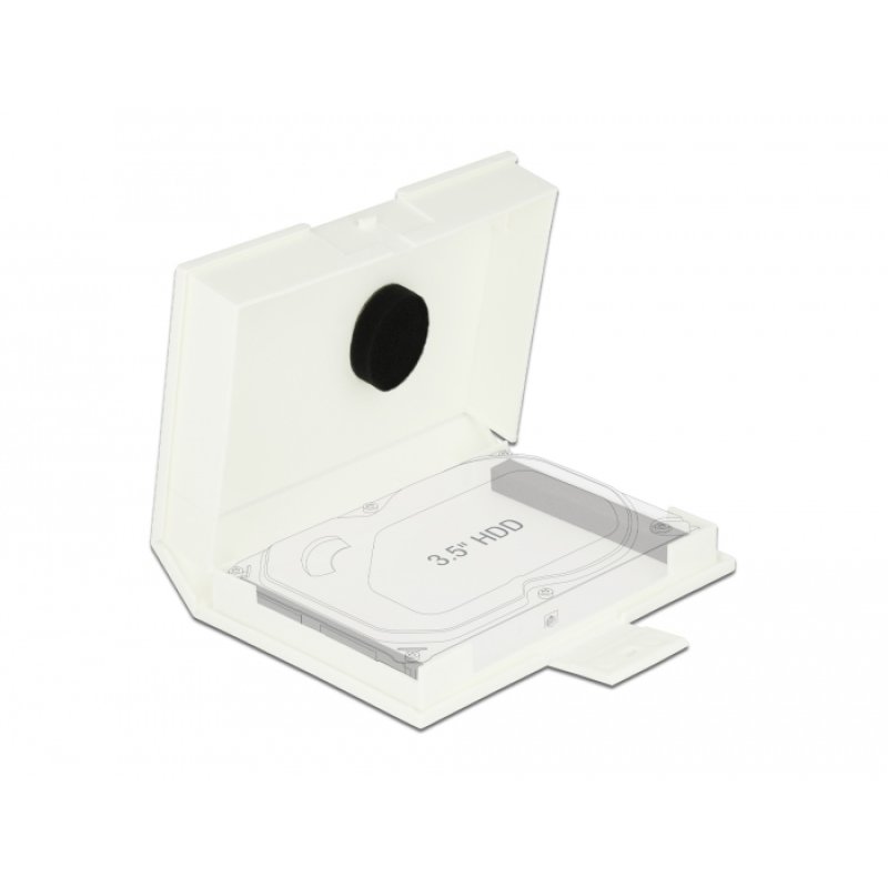 DeLOCK Protection Box for 3.5″ HDD white