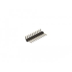 DeLOCK Pin header 10 pin, pitch 2.54 mm, 1-row, angled, 5 pieces