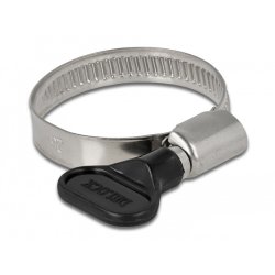 Schlauchschelle mit Flügelmutter 25 - 40 mm 10 Stück schwarz