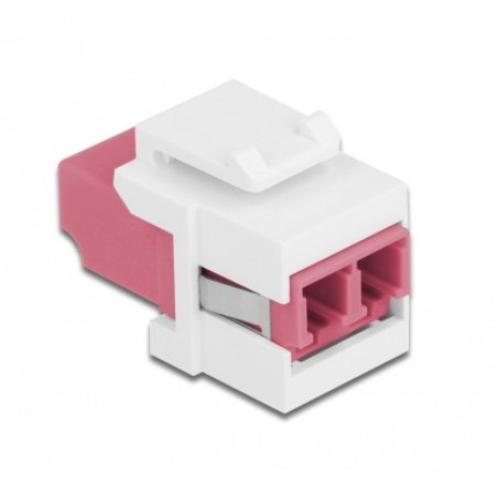 DeLOCK Keystone Module LC Duplex female to LC Duplex female