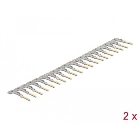 Crimp-Kontakte für D-Sub HD Crimp Stecker 40 Stück