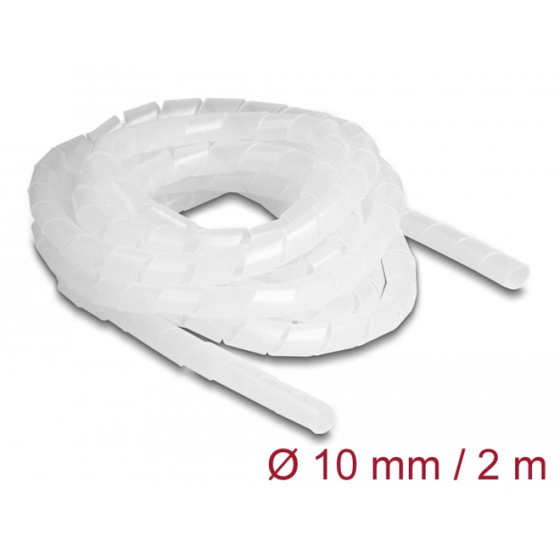 Spiralschlauch flexibel 2 m x 10 mm transparent