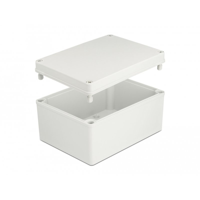 DeLOCK Boitier d’installation étanche IP65, 200 x 150 x 100 mm, gris